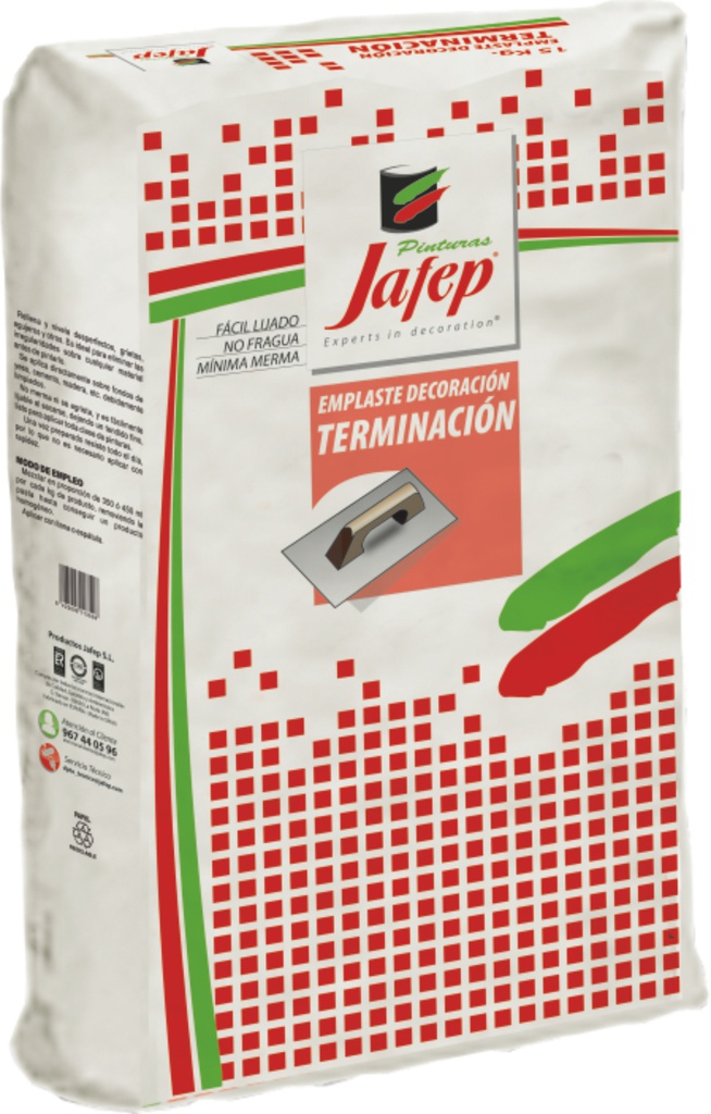 EMPLASTE DECORACION TERMINACION 15KG