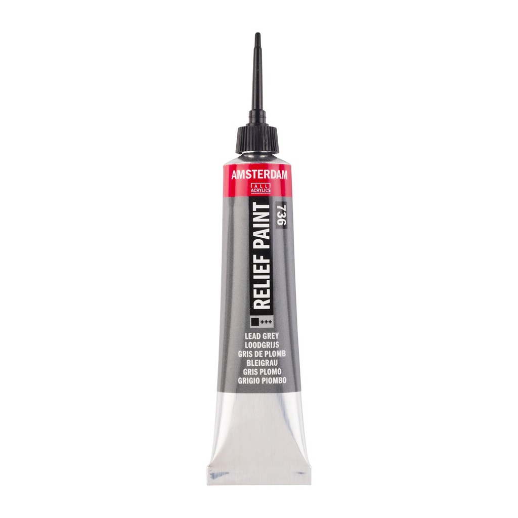 RELIEF PAINT GRIS PLOMO