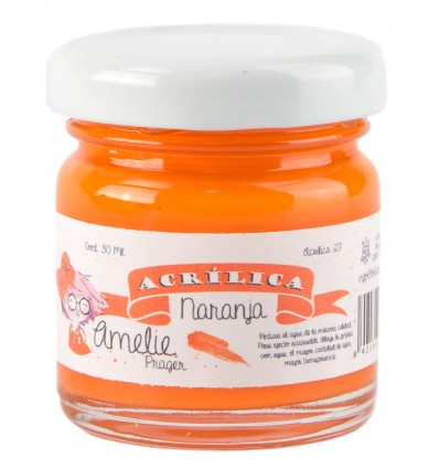 ACRILICO NARANJA 30ML