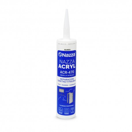 SILICONA BLANCA PINTABLE NAZZA