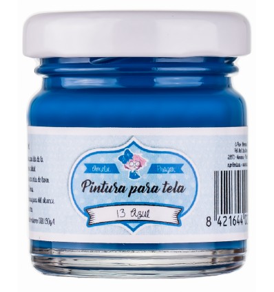 [TA30-13] PINTURA TELA AZUL 30ML