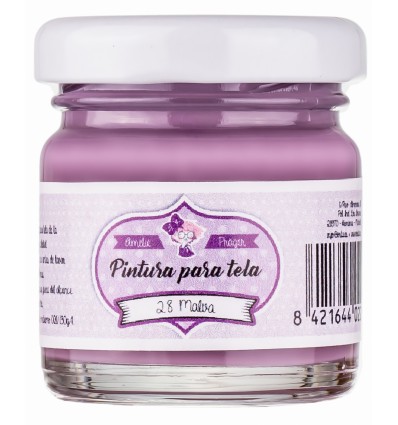 [TA30-28] PINTURA TELA MALVA 30ML