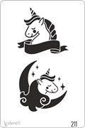 [440211] STENCIL UNICORNIO